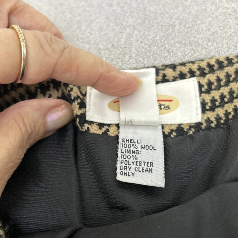 Talbots vintage houndstooth